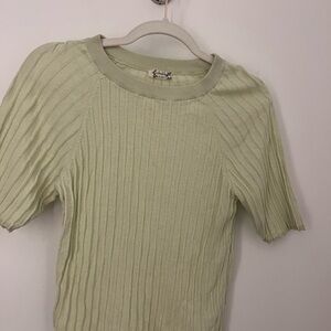 Intimately Free People Sage Ribbed Knit Sweater